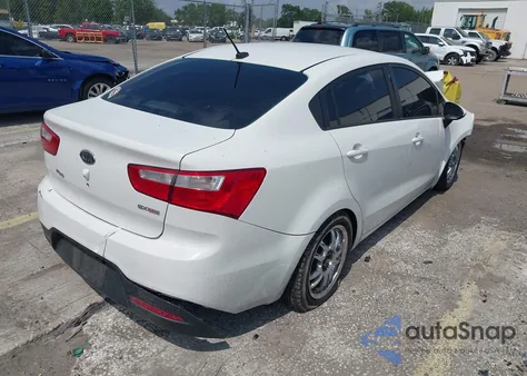 2012 Kia Rio Ex from USA, damaged, VIN KNADN4A39C6056648